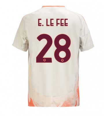 AS Roma Enzo Le Fee #28 Segunda Equipación 2024-25 Manga Corta